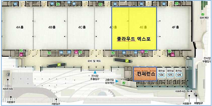 클라우드 엑스포 행사장 위치