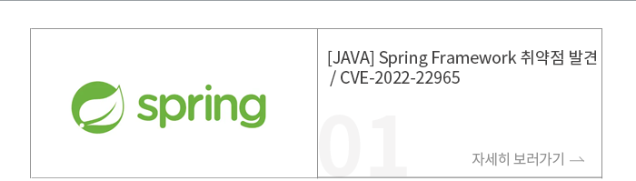 [JAVA] Spring Framework  ߰ / CVE-2022-22965