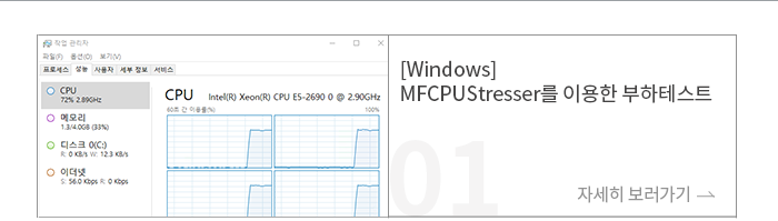 [Windows] MFCPUStresser ̿ ׽Ʈ